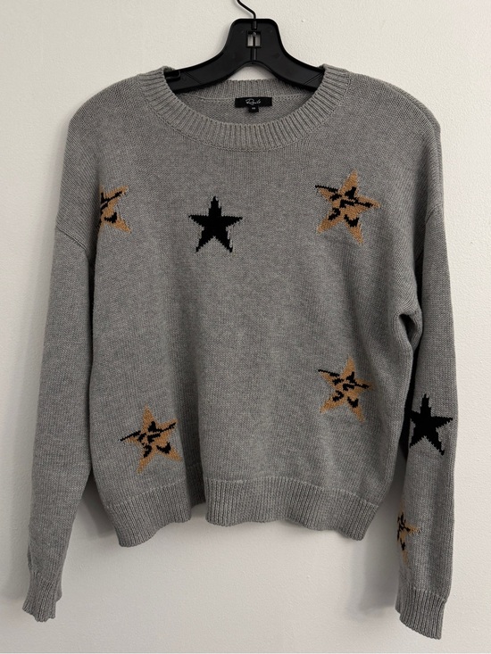 Rails Sweaters - Rails Perci Star Gray Sweater Size XS Cotton/cashmere Blend